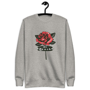 "spiked rose" sweater