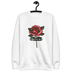 "spiked rose" sweater